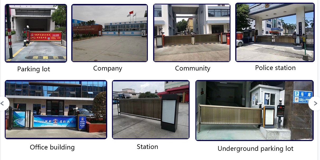 ZYGG Commercial Advertising Flap Barrier Gate Waterproof With 24V DC Motor