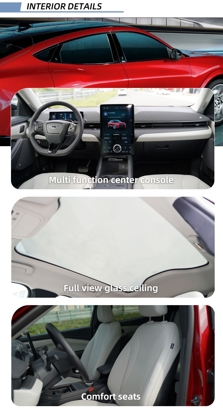 Electric high performance sports car of Ford Mustang Mach-E new Wujiang Rear Drive Deluxe Edition