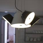Macaron Dining Room Black Metal Chandelier Kitchen home Tam Tam Marset