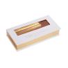 Buy cheap Cosmetic UV Printing Biodegradable Packaging Box Fancy Luxurious Gold Cardboard Paper from wholesalers