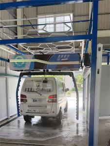 China High Pressure Water Jet Touchless Car Wash Machine For Professional Cleaning Dual Arms on sale