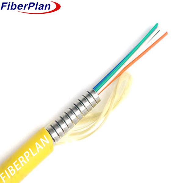 Buy cheap Buy Fiber Optic Cable 2 Core Spiral Steel Armoured Cable Single Core Fiber Optic Cable Multi Core Fiber Optic Cable from wholesalers