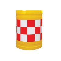 Buy cheap Highway Safety Warning Barrels Plastic Barricade Channelizer Drums product