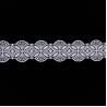Buy cheap Guipure Polyester 6.2cm White Embroidered Lace Trimmings from wholesalers