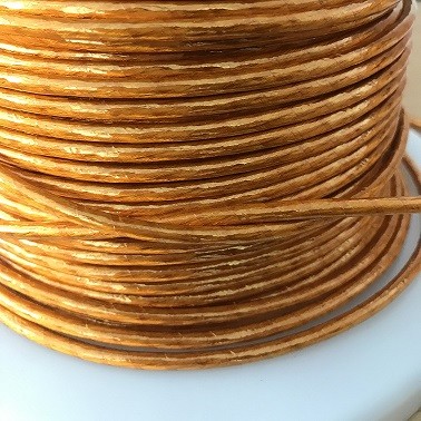 3KV Hot Melt Mylar Film Copper Litz Wire 0.071mm x 100 Magnet Wire Dimensional Stability