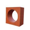 Buy cheap Outdoor Wall Blocks Square Handmade Garden Panel Terracotta Facade Bricks from wholesalers
