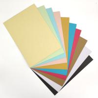 Buy cheap A4 Binding Cover Colored Embossed Leather Texture Paper product