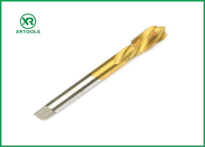 Thread Tapping Spiral Flute Tap HRC62 - 66 Hardness Customized Size / Color