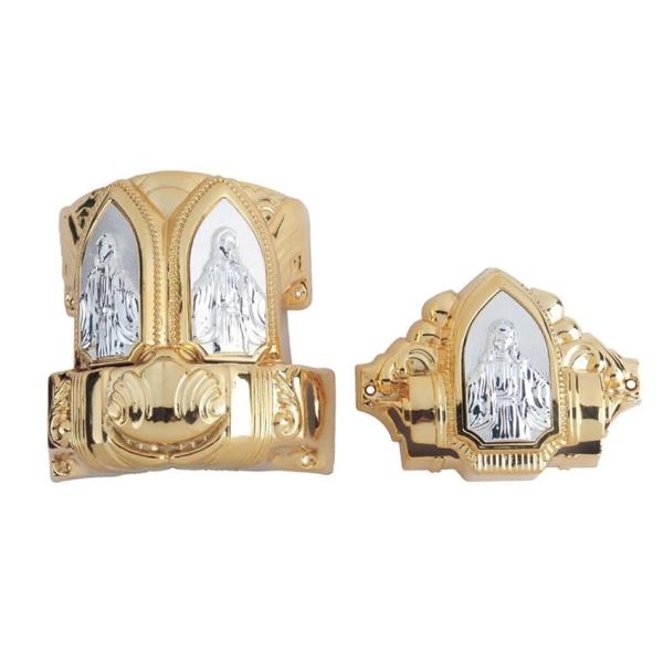 Buy cheap Luxury Silver Gold Madrid 15-C# Coffin Accessories from wholesalers