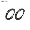 Buy cheap 0.07oz 0.12cm Sterling Silver Jewelry Earrings 316L Mens Stainless Steel Hoop Earrings from wholesalers