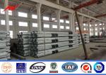 9m 11m Steel Poles Galvanized Steel Pole with bitumen