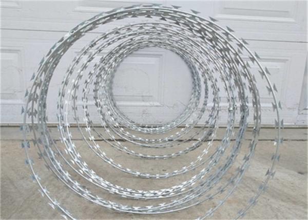 Buy cheap High Durability 4m Length 33 Loops Blade Barbed Wire from wholesalers