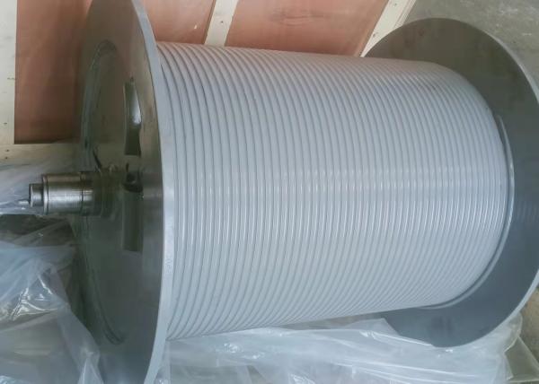 Buy cheap Lebus Grooved Steel Cable Drum , Rope Winch Drum High Polymer For Lifting from wholesalers