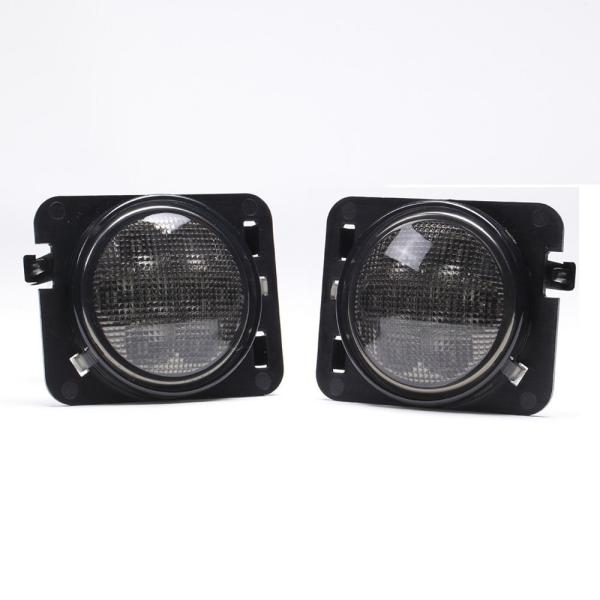 Buy cheap IP 68 Jeep Wrangler LED Turn signal Lights 2000k Amber Yellow LED Smoke Lens from wholesalers