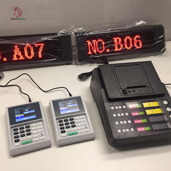 Buy cheap Multifunction wireless queue management ticket printer customer flow queue system from wholesalers
