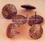 Cafe ancient color decoration bubble nail,Dia 16mm mould8009,iron with plating