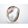 Buy cheap Stainless Steel Quartz Ladies Watches IP / PVD Rose Gold Two Layers Dial from wholesalers
