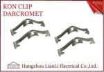 Electro Galvanized EMT Conduit Fittings NO 65 Manganese Steel Caddy Clip Kon