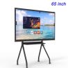 Buy cheap Dual OS 65 Inch Digital Board 4K 65in Finger Touch Interactive Whiteboard from wholesalers