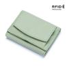 Buy cheap ANTI-THEFT BRUSH WOMEN'S LEATHER WALLET SHORT CARD BAG THREE FOLD SMALL WALLET RFID MINI COWHIDE COIN WALLET CROSS-BORDE from wholesalers