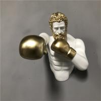 Buy cheap Boxing Champion Wall Decorative Sculpture Art Hanging Fiberglass For Gym product