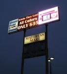 Electronic Double Sided Outdoor Led Sign Billboard For Advertising P10 SMD