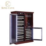 Professional Design Wood Wine Cooler with Safe Protection Lock and Super Big