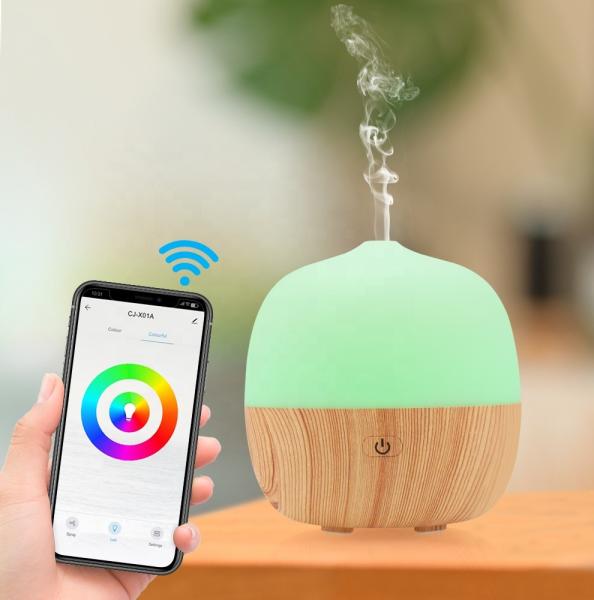 Buy cheap Smart Voice Ultrasonic Wifi Aromatherapy Essential Oil Diffuser from wholesalers