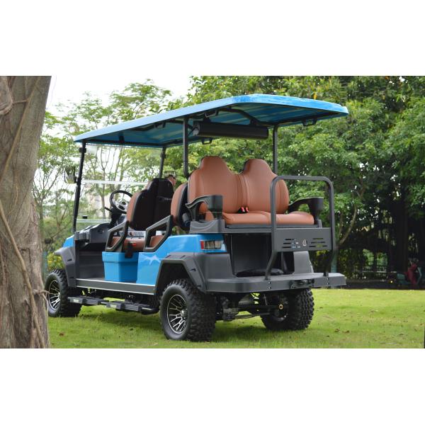 2 4 6 Seat Lifted Electric Golf Cart with DOT EEC Certification and Long-lasting Lithium Battery