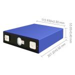External Lifepo4 Lithium Iron Phosphate Battery Cell 3.2 Volt 230Ah