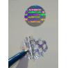 Buy cheap Gold Warranty Void Labels / Security Hologram Stickers Solid 3d Image from wholesalers