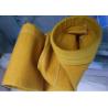 Buy cheap P84 Polyimide Cement Dust Collector Bags High Tensile Strength 500~550GSM from wholesalers