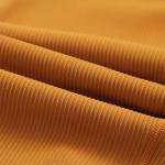 210gsm Yoga Activewear Sets Ribbed Two Piece Biker Short Sets