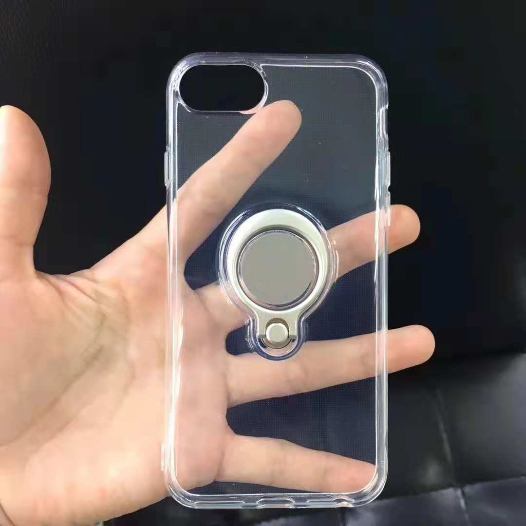 Color Clear Ring Magnetic Car Mount Holder Soft TPU Case Back Cover For Xiaomi Redmi NOTE6 Pro Redmi6/Redmi6A MI8SE S2
