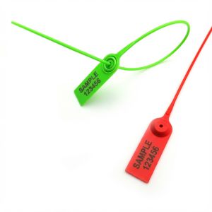 Buy cheap US-PS350C 350 mm Length Plastic Security Seal with 202N Tensile Strength and PP Stainless Steel Material for Bank Cargo Truck from wholesalers