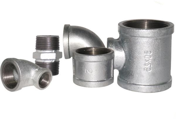 Buy cheap Zinc - Coated Hydraulic Pipe Fittings , Galvanized Cross Pipe Fitting Various Type from wholesalers
