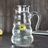 Buy cheap Heat Resistant Glass Water Pitcher Juice Beverage Carafe With Lid Clear Color from wholesalers