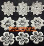 vintage crochet cup mats round motif doilies Crochet Applique headband flowers