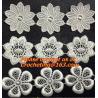 Buy cheap White Fabric Venice Floral Flower Motif Lace Trim Sew Applique Craft DIY from wholesalers