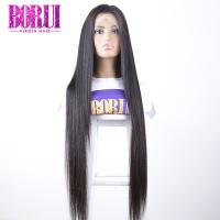 Buy cheap 250% Long Straight Custom Lace Wigs 30 32 34 36 38 40 Inches Natural Color product