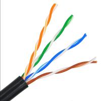 Buy cheap 0.5mm 24AWG 4P Twisted Pair 1000 Ft Cat5e Ethernet Cable Wiring product