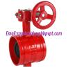 Buy cheap D81X ductile iron butterfly valve handle operated from wholesalers