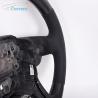 Buy cheap Black Carbon Fiber Land Rover Steering Wheel Alcantara Matte Black from wholesalers