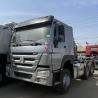 Buy cheap Used Sinotruk Tractor Truck 371HP WEICHAI Diesel Engine Capacity 8L Rear Camera None from wholesalers