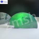 Synthetic Gem Crystal Moissanite Colored Sapphire Vivid Green SIC Raw Materials