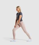High Waist Fitness Breathable 350gsm Women Sportswear Joggers Running Sports