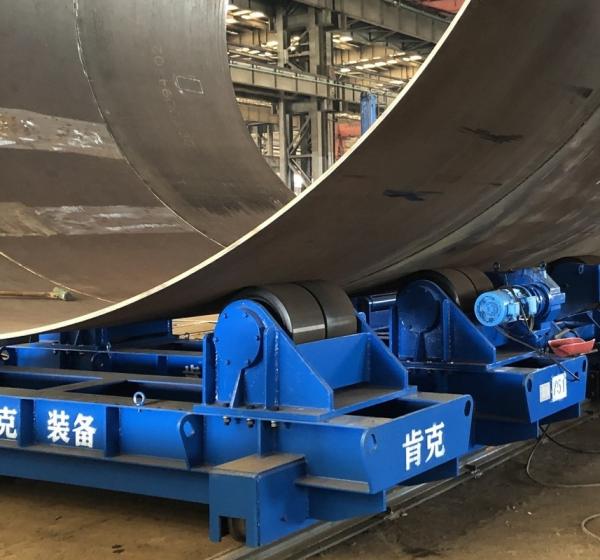 Buy cheap Sandblasting Welding Rotator 150 Ton Wind Tower Motorized Wheel from wholesalers