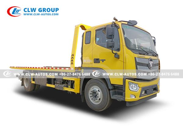 Buy cheap Foton Aumark 6tons Flatbed Towing Truck For AWD Vehicle Road Side Emergency Assistance from wholesalers