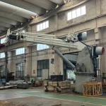 4T 20M Telescopic Boom Offshore Lift Crane Pedestal Mounted