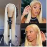 Buy cheap 100g Density Wigs Real Human Hair Extension 180% Straight Hair Long from wholesalers